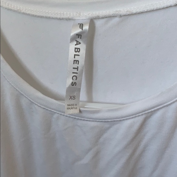 Fabletics Alia ties tank in white - Picture 3 of 4